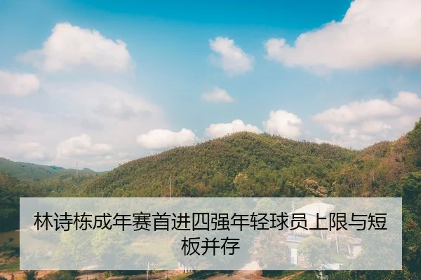 林诗栋成年赛首进四强年轻球员上限与短板并存